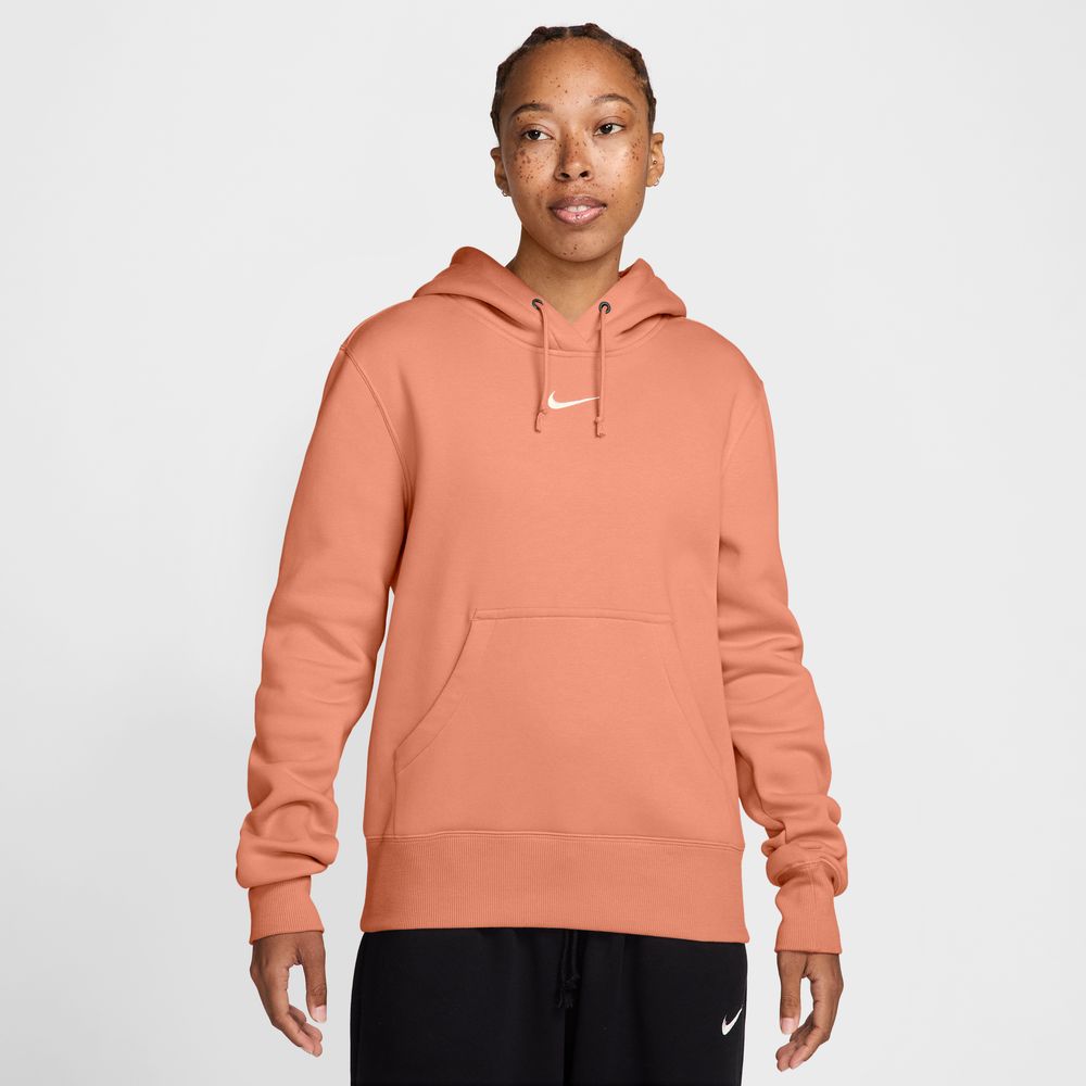 Nike Sportswear Phoenix Fleece Women's Pullover Hoodie 'Apricot/Sail'
