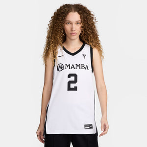 Kobe Bryant Gigi Bryant "Mambacita" Nike Basketball Jersey 'White/Black'