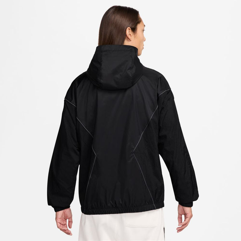 Jordan Brooklyn Men's Hooded Draft Jacket 'Black/Anthracite'