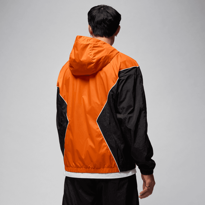 Jordan Brooklyn Men's Hooded Draft Jacket 'Starfish/Black/Sail'