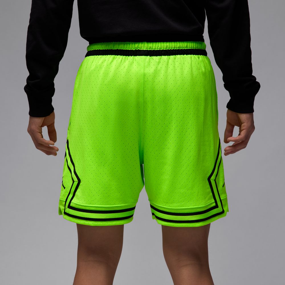 Jordan Sport Men's Dri-FIT Mesh Diamond Shorts 'Electric Green/Black'