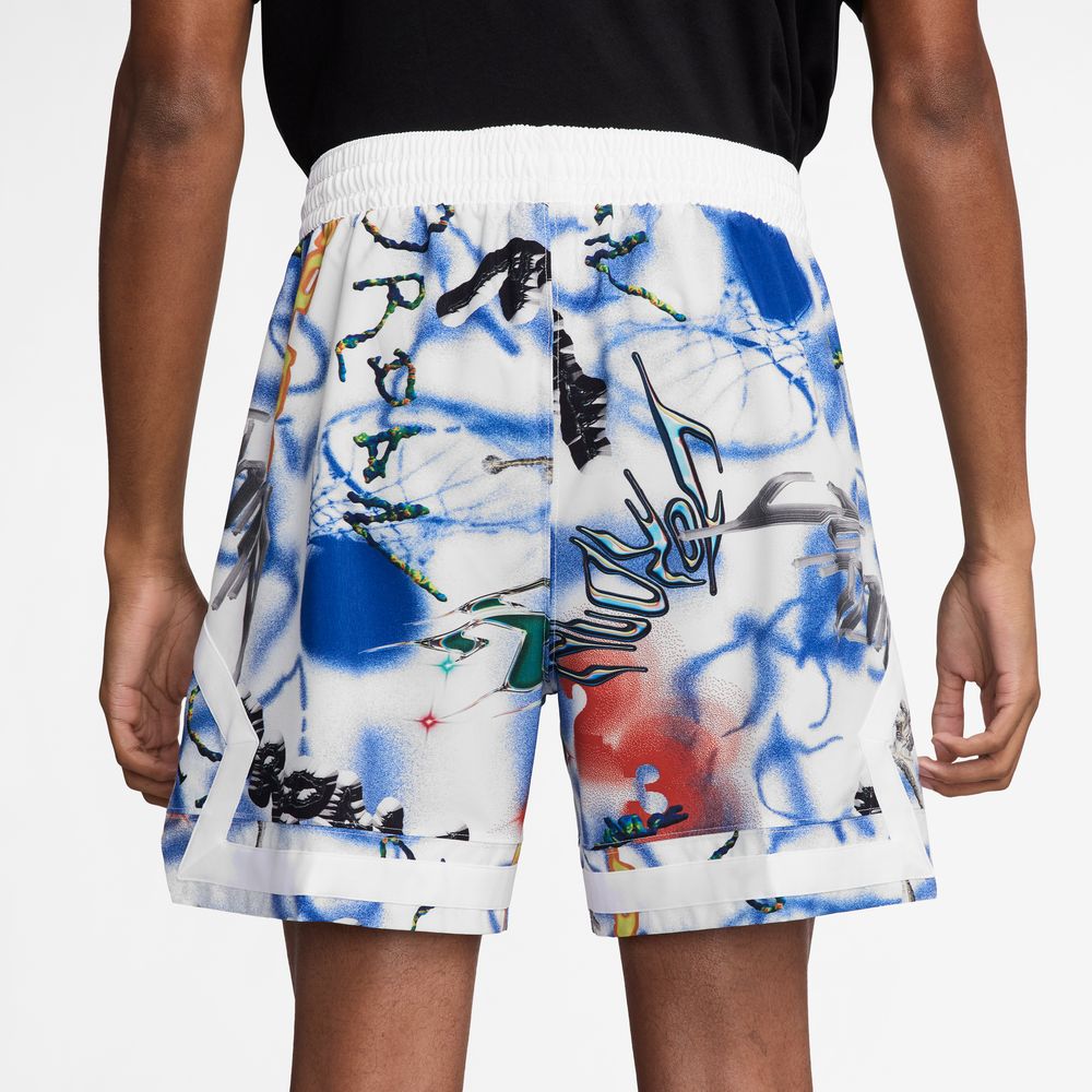 Jordan Sport Men's Dri-FIT Woven Diamond Shorts 'White/Black'