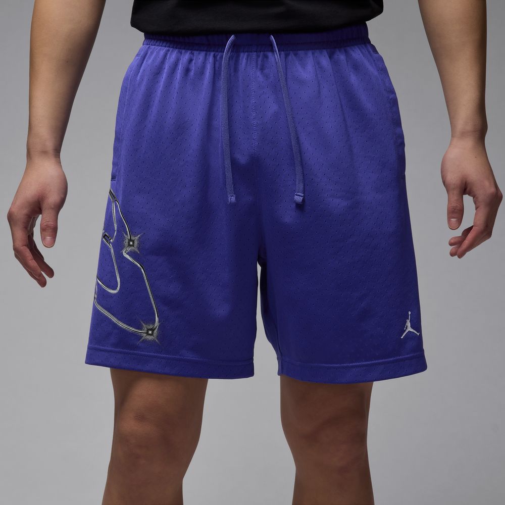 Jordan Sport Men's Dri-FIT Graphic Shorts 'Purple/White'