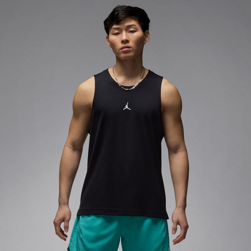 Jordan Sport Men's Dri-FIT Mesh Jersey 'Black/White'