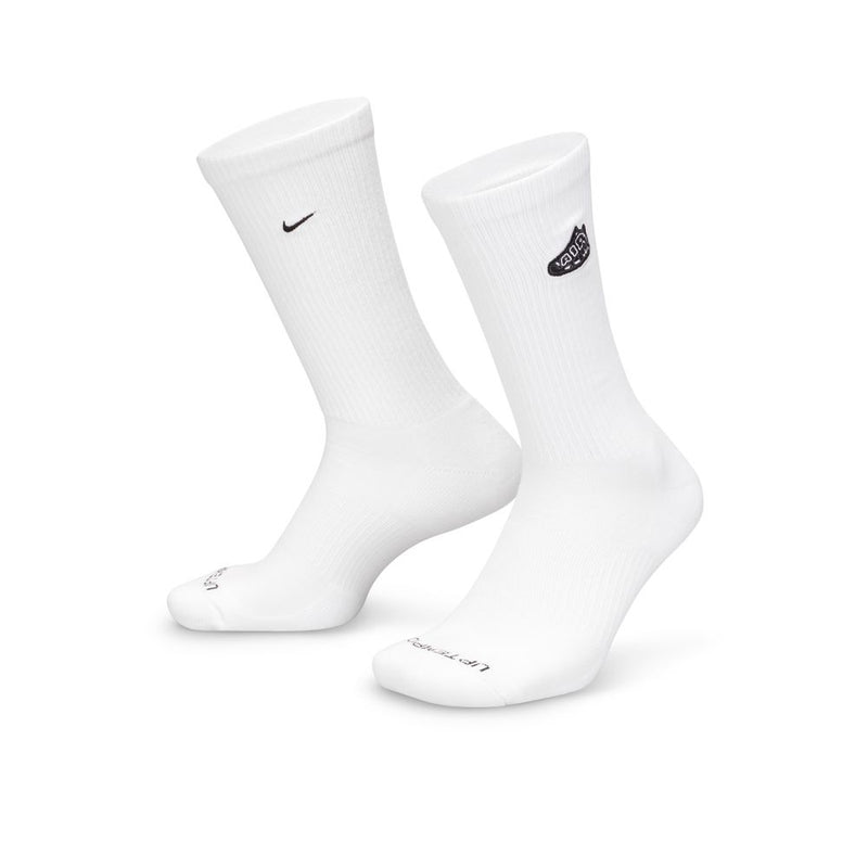 Nike Everyday Plus Cushioned Crew Socks (1 Pair) 'White/Black'