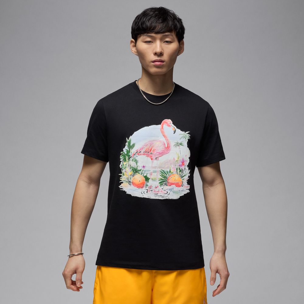 Jordan Flight Essentials Men's T-Shirt 'Black/White'
