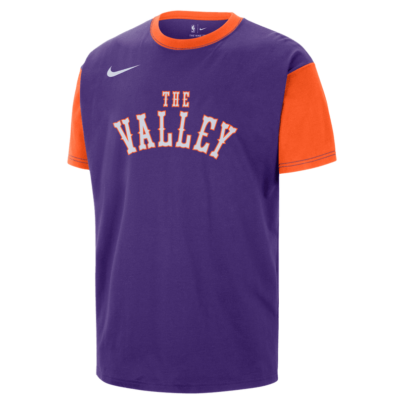 Phoenix Suns Courtside City Edition Men's Nike NBA T-Shirt 'Purple'