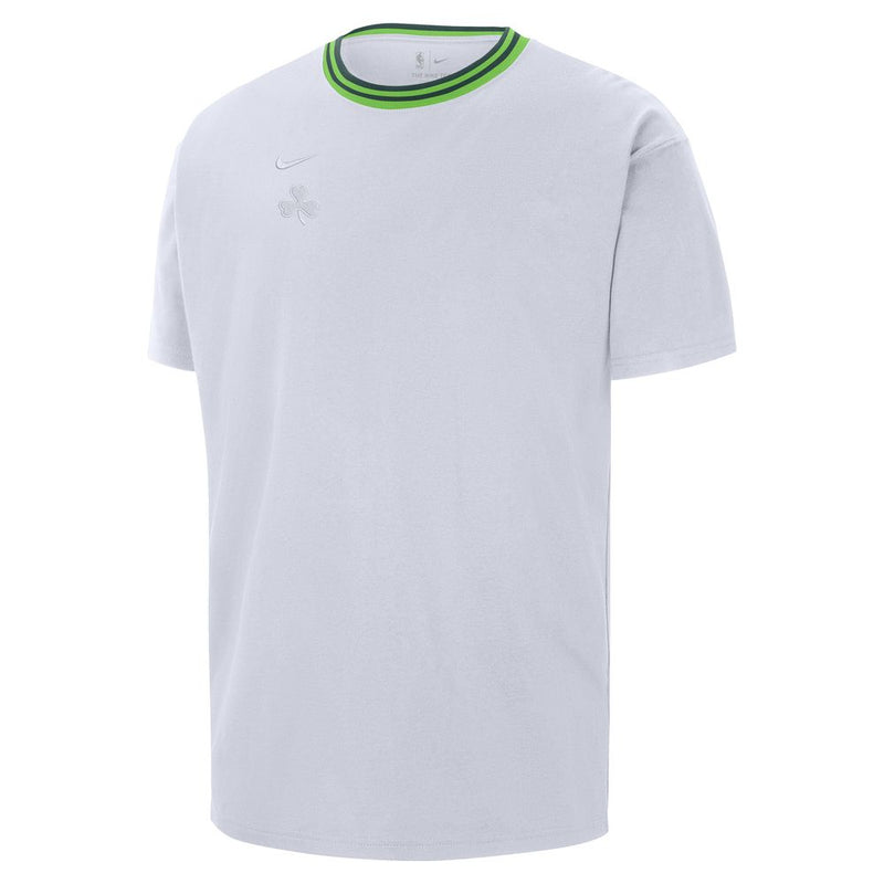 Boston Celtics Courtside City Edition Premium Men's Nike NBA Max90 T-Shirt 'White'