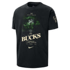 Milwaukee Bucks Courtside Men's Nike NBA T-Shirt 'Black'