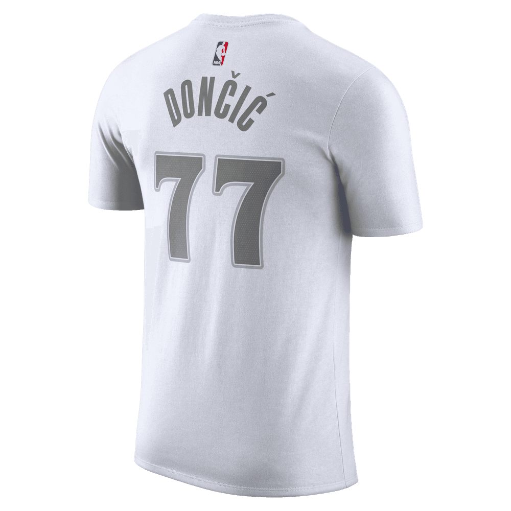 Luka Dončić Dallas Mavericks Essential City Edition Men's Nike NBA T-Shirt 'White'