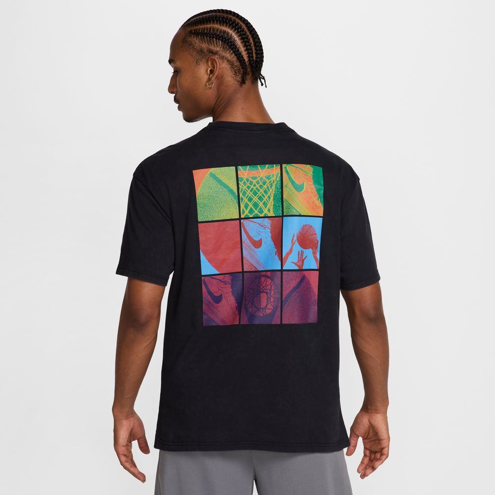 Nike Men's Max90 Basketball T-Shirt 'Black'