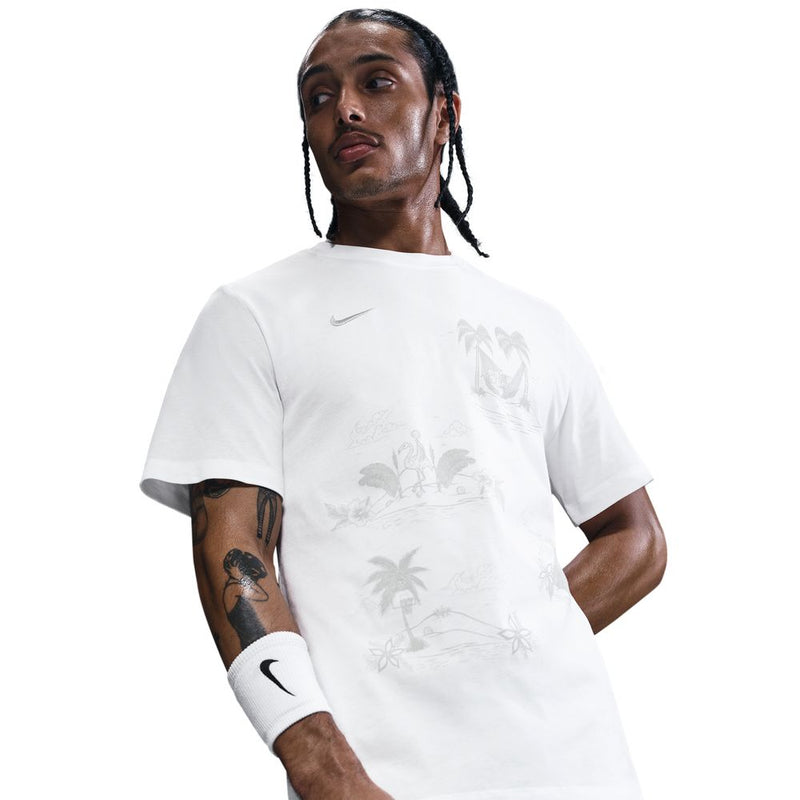 Nike Men's Basketball T-Shirt 'White'