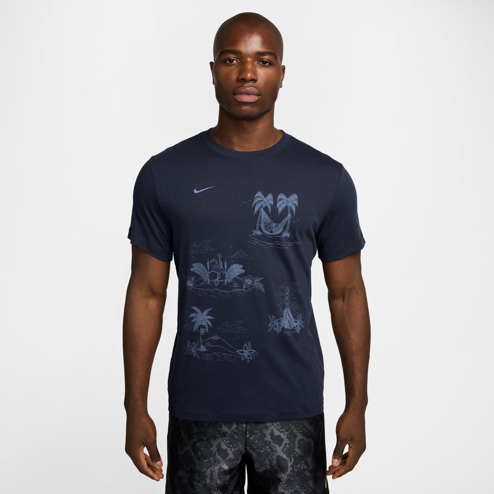 Nike Men's Basketball T-Shirt 'Obsidian'