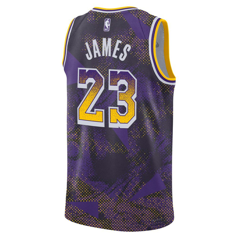 LeBron James Los Angeles Lakers 2025/26 Select Series Men's Nike Dri-FIT NBA Swingman Jersey 'Purple/White'