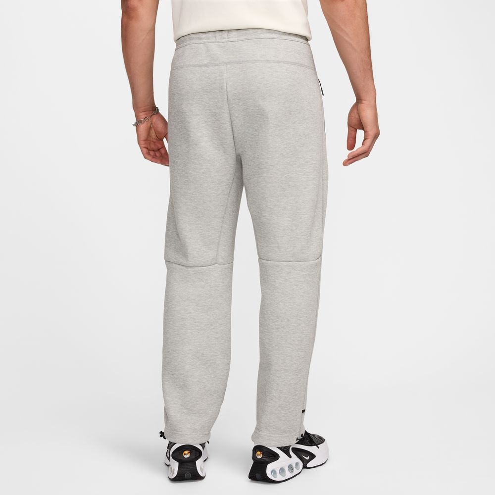 Nike Tech Men's Fleece Open-Hem Pants 'Grey Heather/Black'