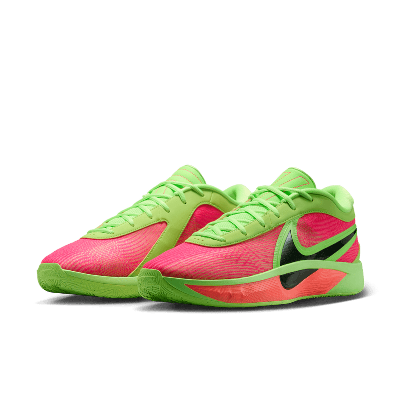 Giannis Antetokounmpo Giannis Freak 6 Basketball Shoes 'Lime Blast/Hyper Pink'