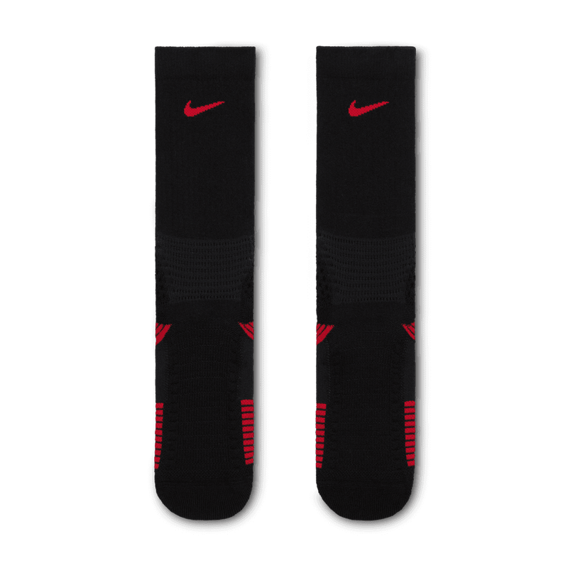 Nike Elite 2.0 Cushioned Crew Socks (1 Pair) 'Black/Red'