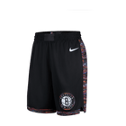 Brooklyn Nets City Edition Men's Nike Dri-FIT NBA Swingman Shorts 'Black'