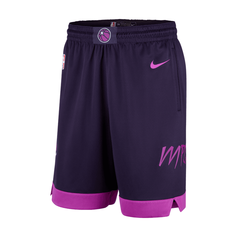 Minnesota Timberwolves City Edition Men's Nike Dri-FIT NBA Swingman Shorts 'Purple'
