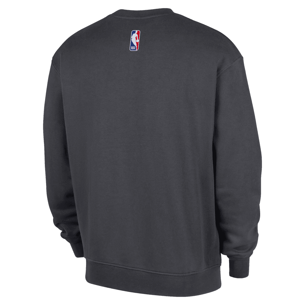 Minnesota Timberwolves Statement Essentials Men's Jordan NBA Fleece Crew-Neck Sweatshirt 'Anthracite'
