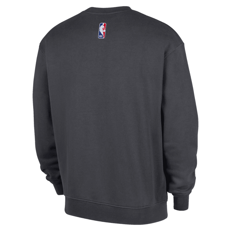 Minnesota Timberwolves Statement Essentials Men's Jordan NBA Fleece Crew-Neck Sweatshirt 'Anthracite'