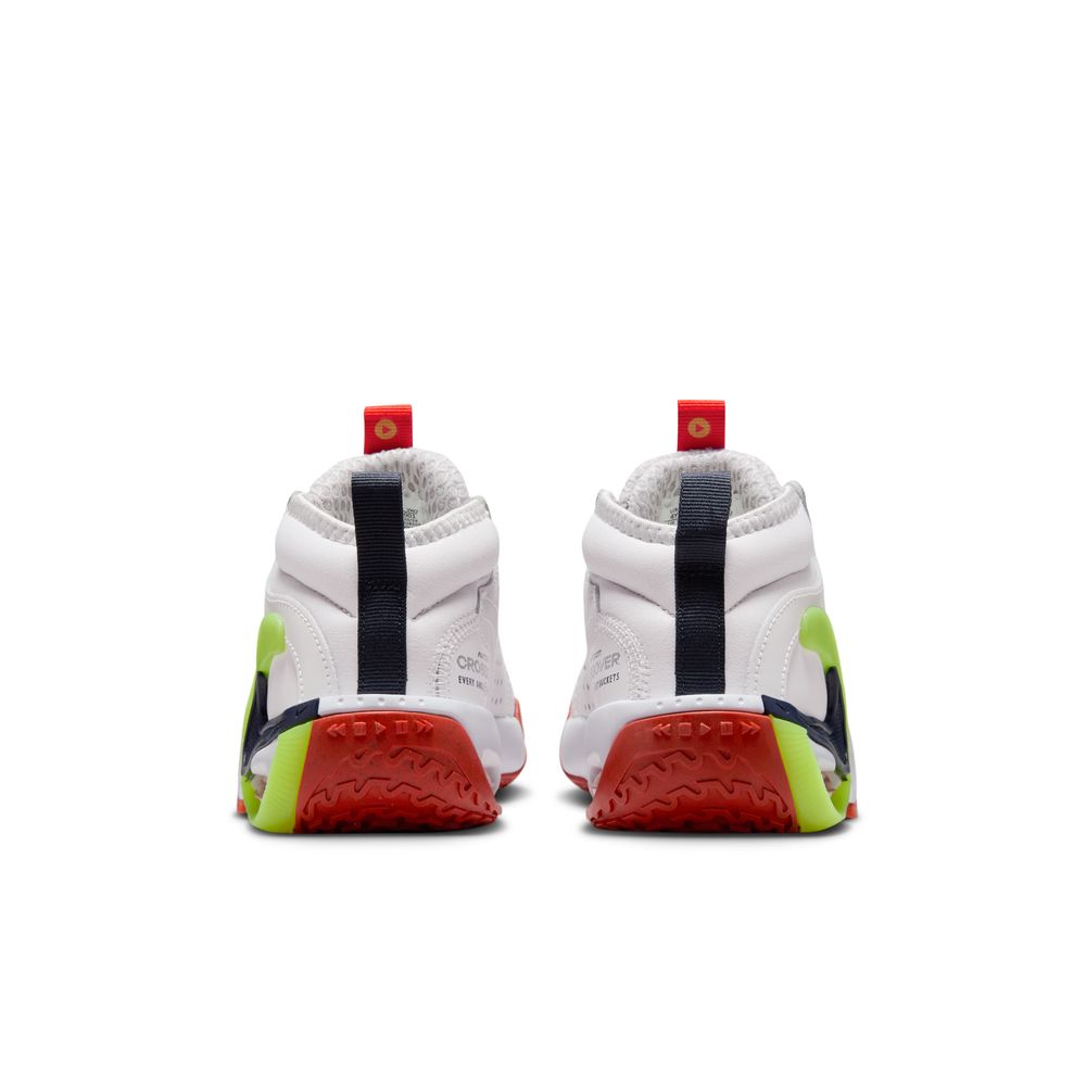 Nike Air Zoom Crossover 2 SE Big Kids' Basketball Shoes (GS) 'Vast Grey/Obsidian/Picante Red'