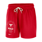 Chicago Bulls Club Courtside Men's Nike NBA Fleece Shorts 'Red/Sail'