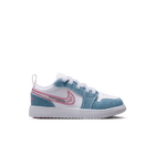 Jordan 1 Low Alt SE Little Kids' Shoes (PS) 'Cobalt Bliss/Pink/White'