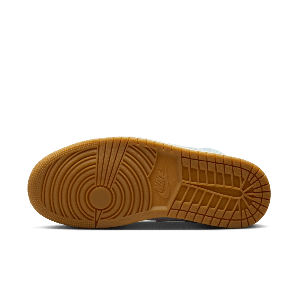 Air Jordan 1 Mid SE Women's Shoes 'White/Blue/Sail/Gum'