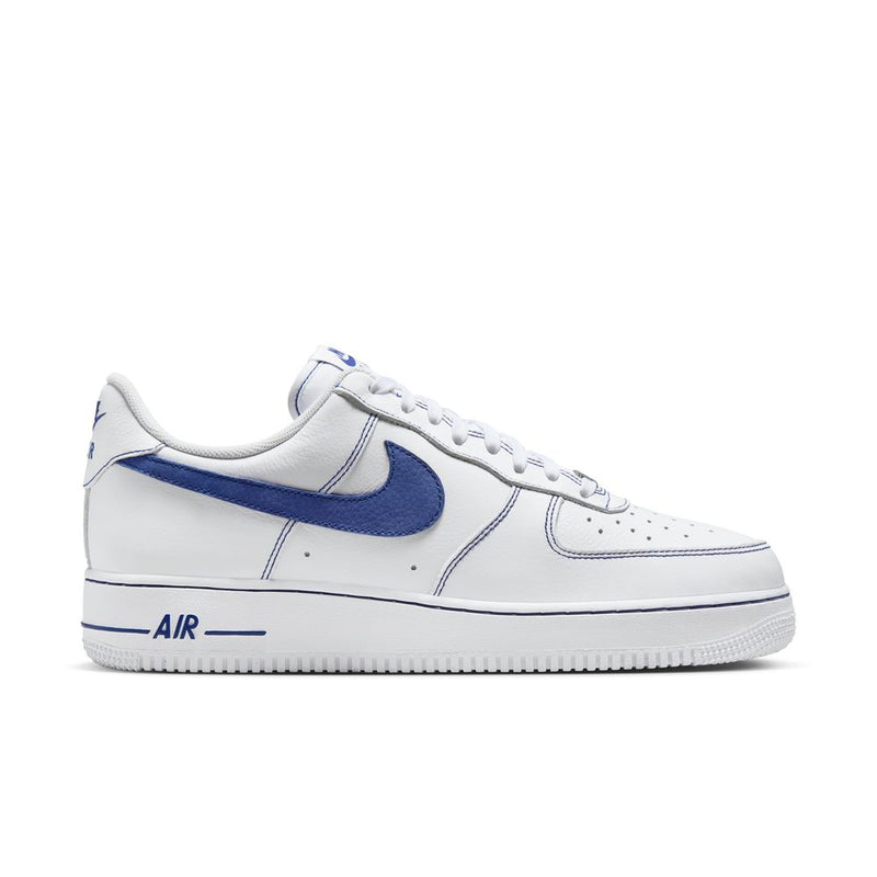 Nike Air Force 1 '07 LV8 Men's Shoes 'White/Deep Royal Blue'