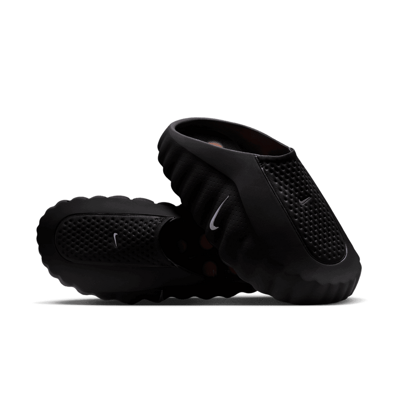 Nike Mind 001 Men's Pregame Mules 'Black/Chrome/Crimson'