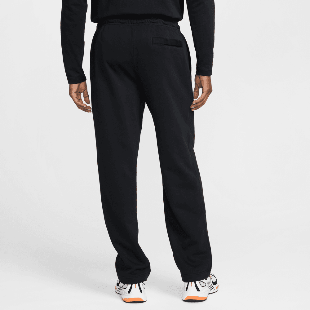 Nike Club Men's French Terry Open-Hem Pants 'Black'
