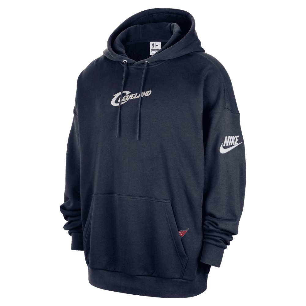 Cleveland Cavaliers 2025/26 Hardwood Classics Men's Nike Club NBA Premium Pull-Over Hoodie 'Navy'