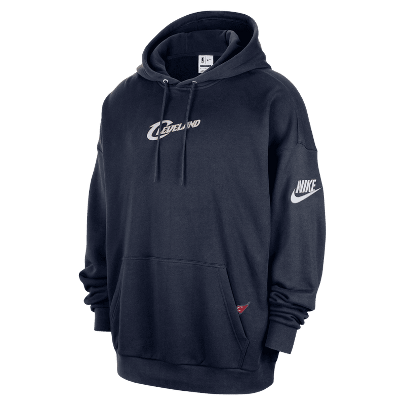 Cleveland Cavaliers 2025/26 Hardwood Classics Men's Nike Club NBA Premium Pull-Over Hoodie 'Navy'