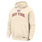 New York Knicks City Edition Men's Nike Basketball Club Pull-Over Hoodie 'Natural'