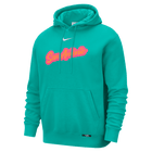 San Antonio Spurs City Edition Men's Nike Basketball Club Pull-Over Hoodie 'New Green'