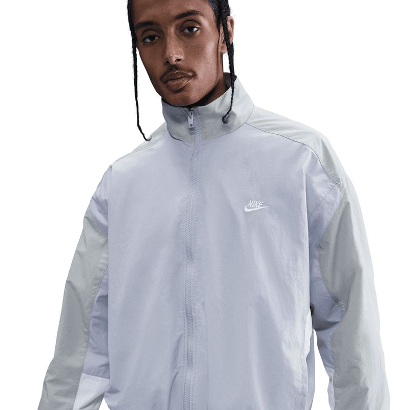 Nike Club Men's Oversized Woven Track Jacket 'Ghost/Smoke Grey'