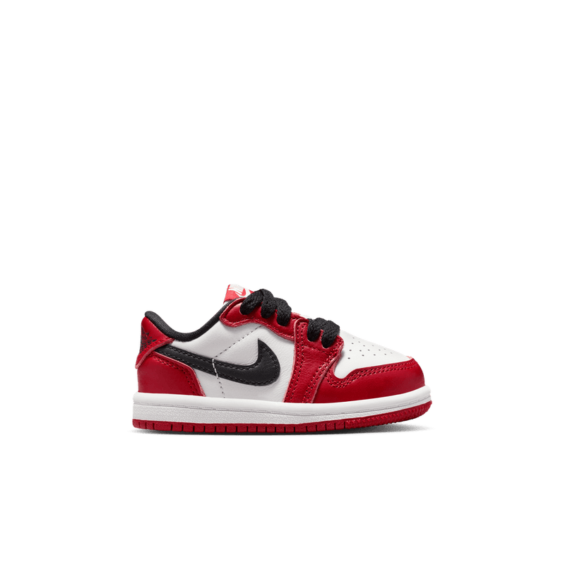 Jordan 1 Retro Low "Chicago" Baby/Toddler Shoes (TD) 'Red/Black/White'