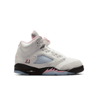 Air Jordan 5 Retro Big Kids' Shoes (GS) 'White/Pink/Black'
