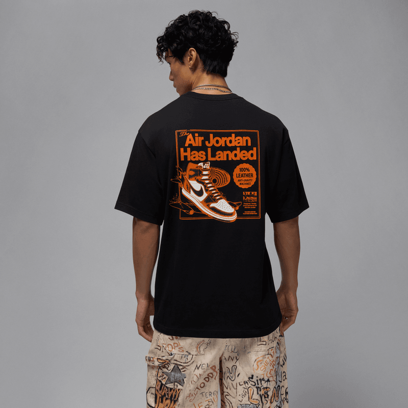 Jordan AJ1 Men's T-Shirt 'Black'