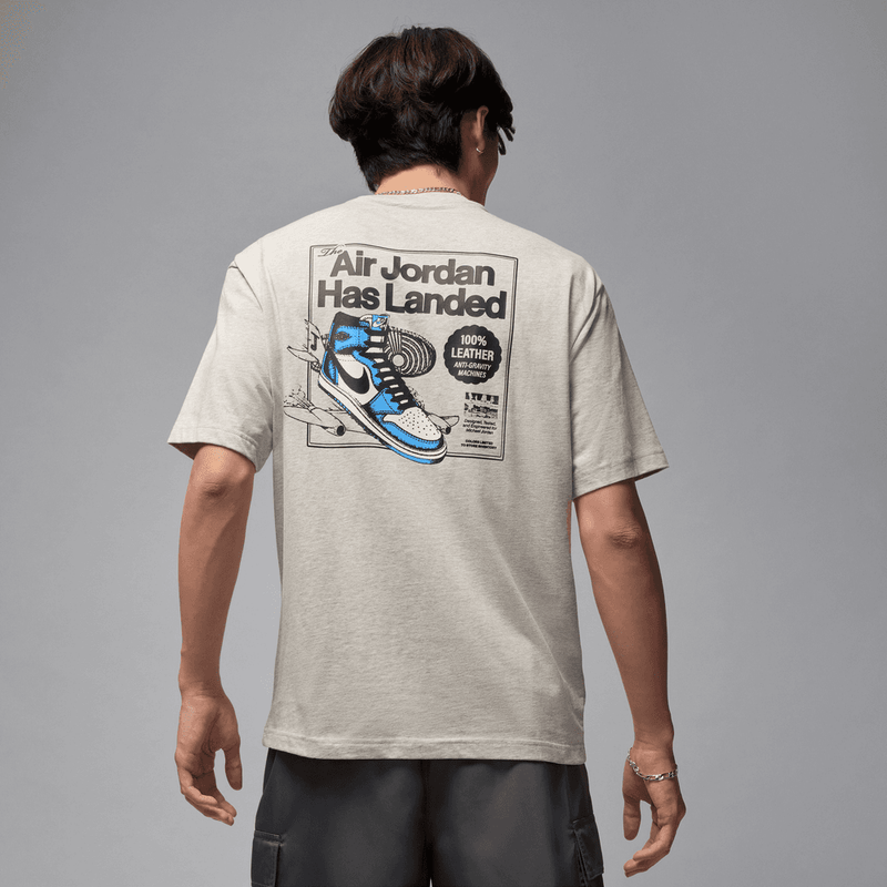 Jordan AJ1 Men's T-Shirt 'Grey Heather'