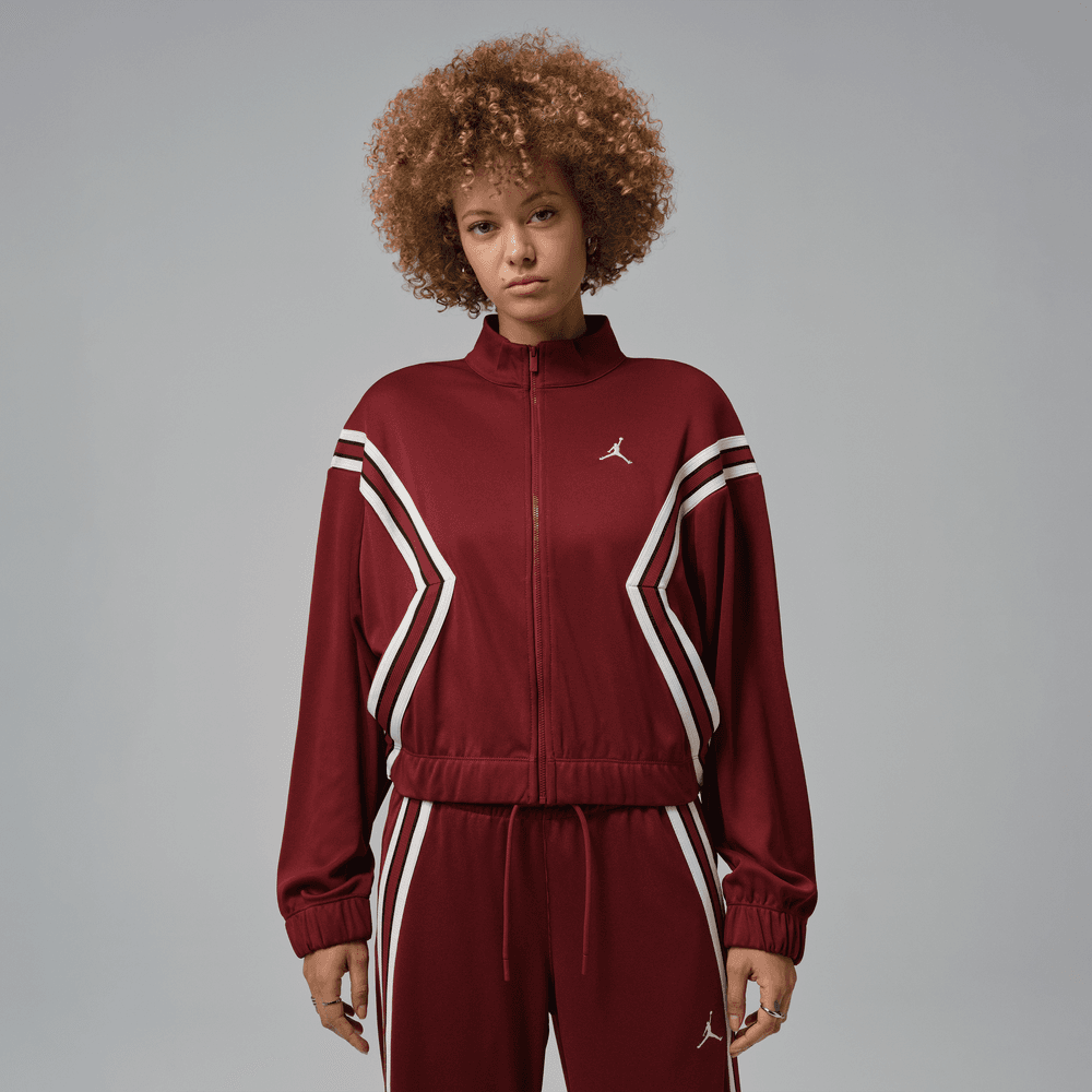 Jordan Brooklyn Women's Full-Zip Track Jacket 'Team Red/Sail'