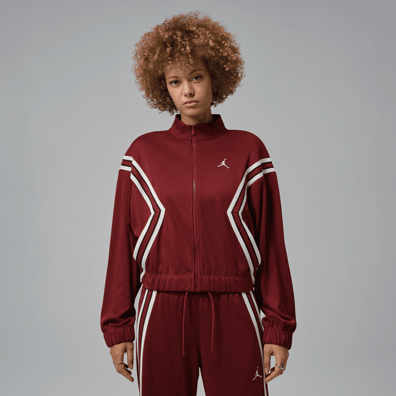Jordan Brooklyn Women's Full-Zip Track Jacket 'Team Red/Sail'