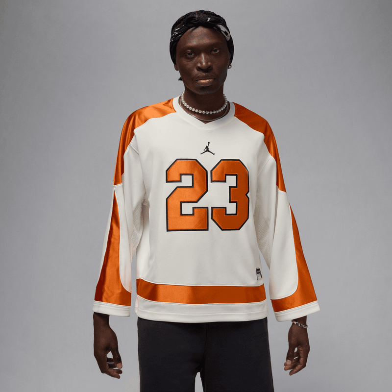 Jordan Brooklyn Men's Collegiate Hockey Jersey 'Sail/Starfish'