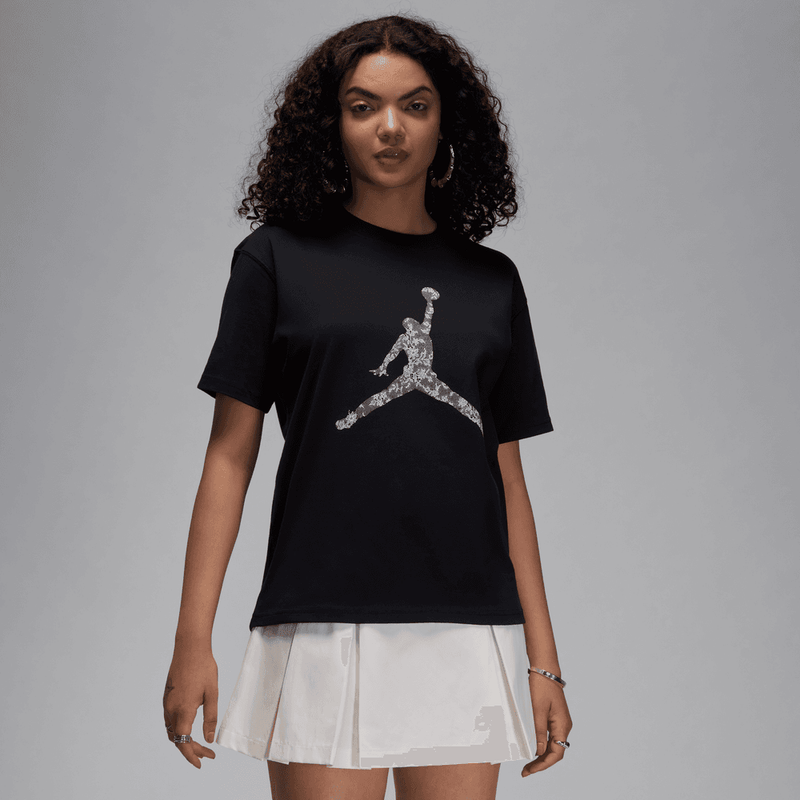 Jordan Brooklyn Women's Graphic T-Shirt 'Black'