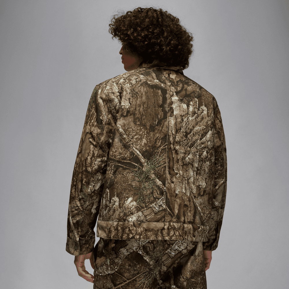 Jordan Flight Chicago Men's Realtree Jacket 'Medium Olive/Sail'