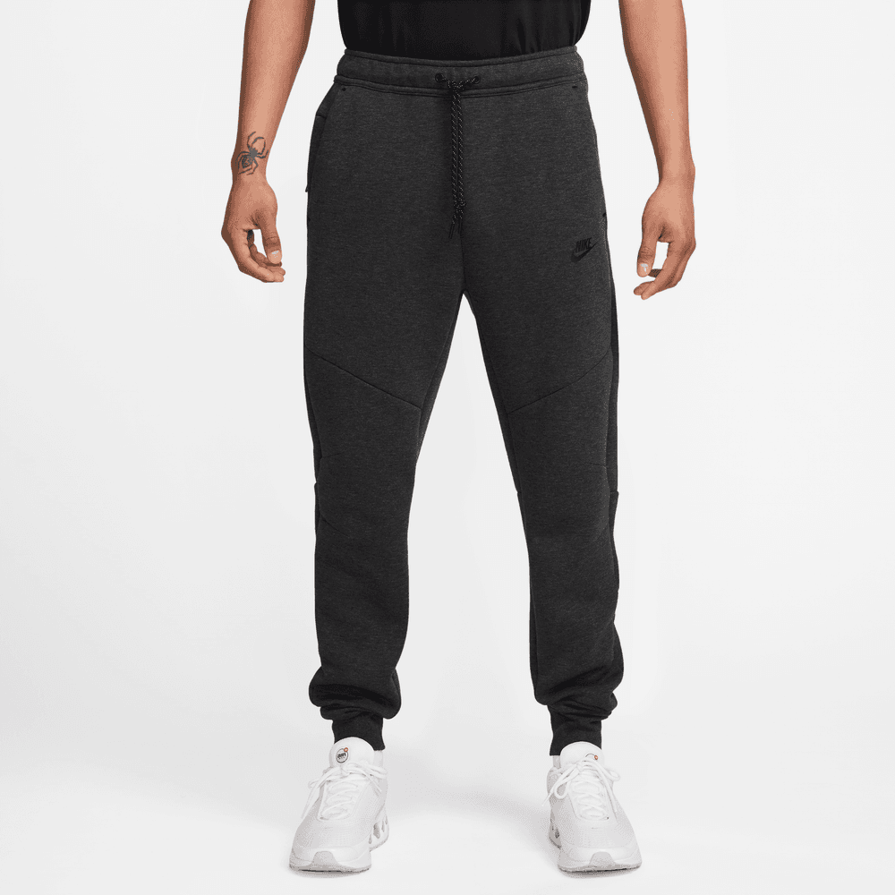 Nike Tech Men's Fleece Joggers Tall Sizes 'Black Heather'