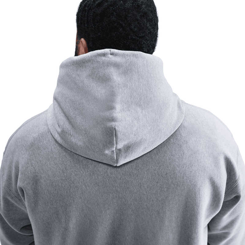 Nike Solo Swoosh Men's Pullover Hoodie 'Grey Heather'