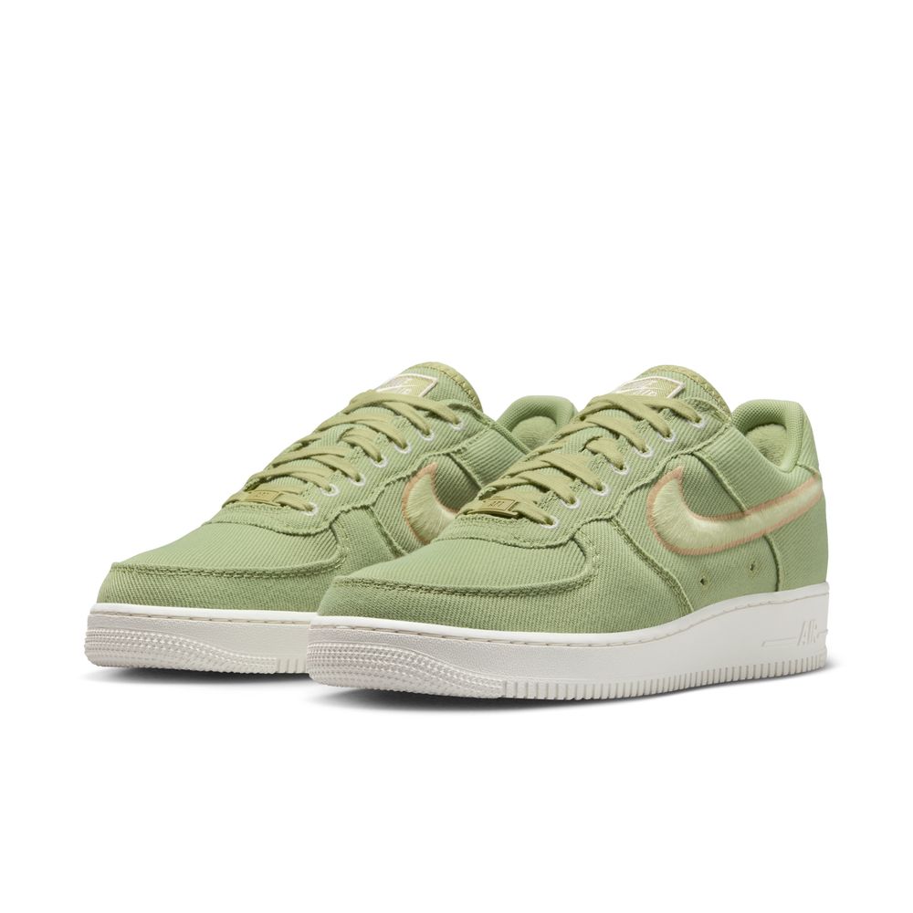 Nike Air Force 1 Low Canvas Men's Shoes 'Dusty Olive/Aura/Hemp'