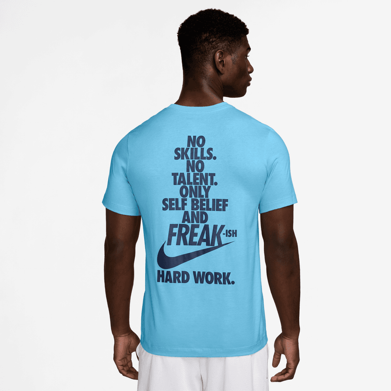 Giannis Antetokounmpo Giannis Men's T-Shirt 'Aquarius Blue'
